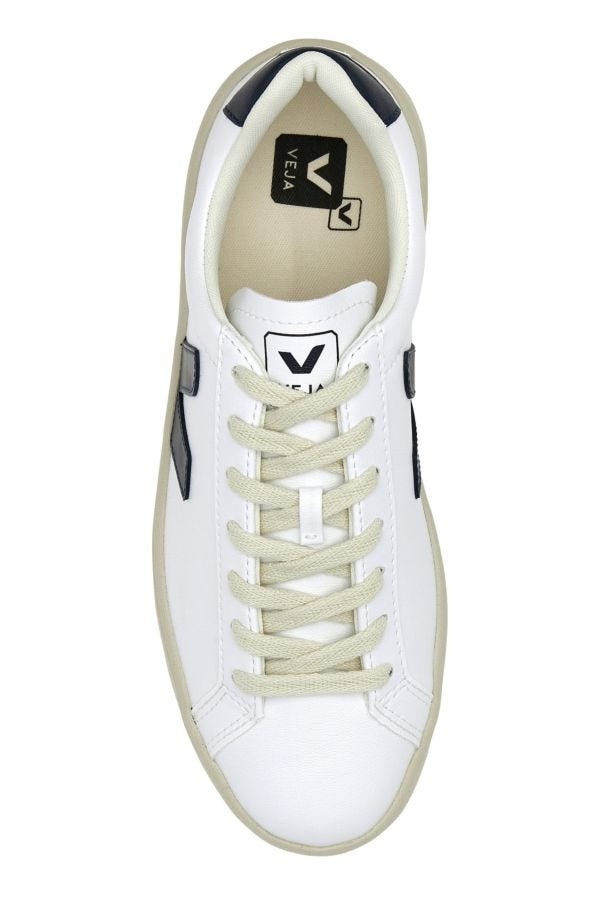 White synthetic leather Urca sneakers - 4