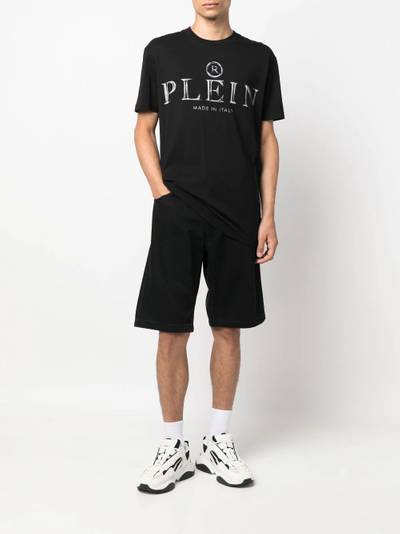 PHILIPP PLEIN logo crew-neck T-shirt outlook