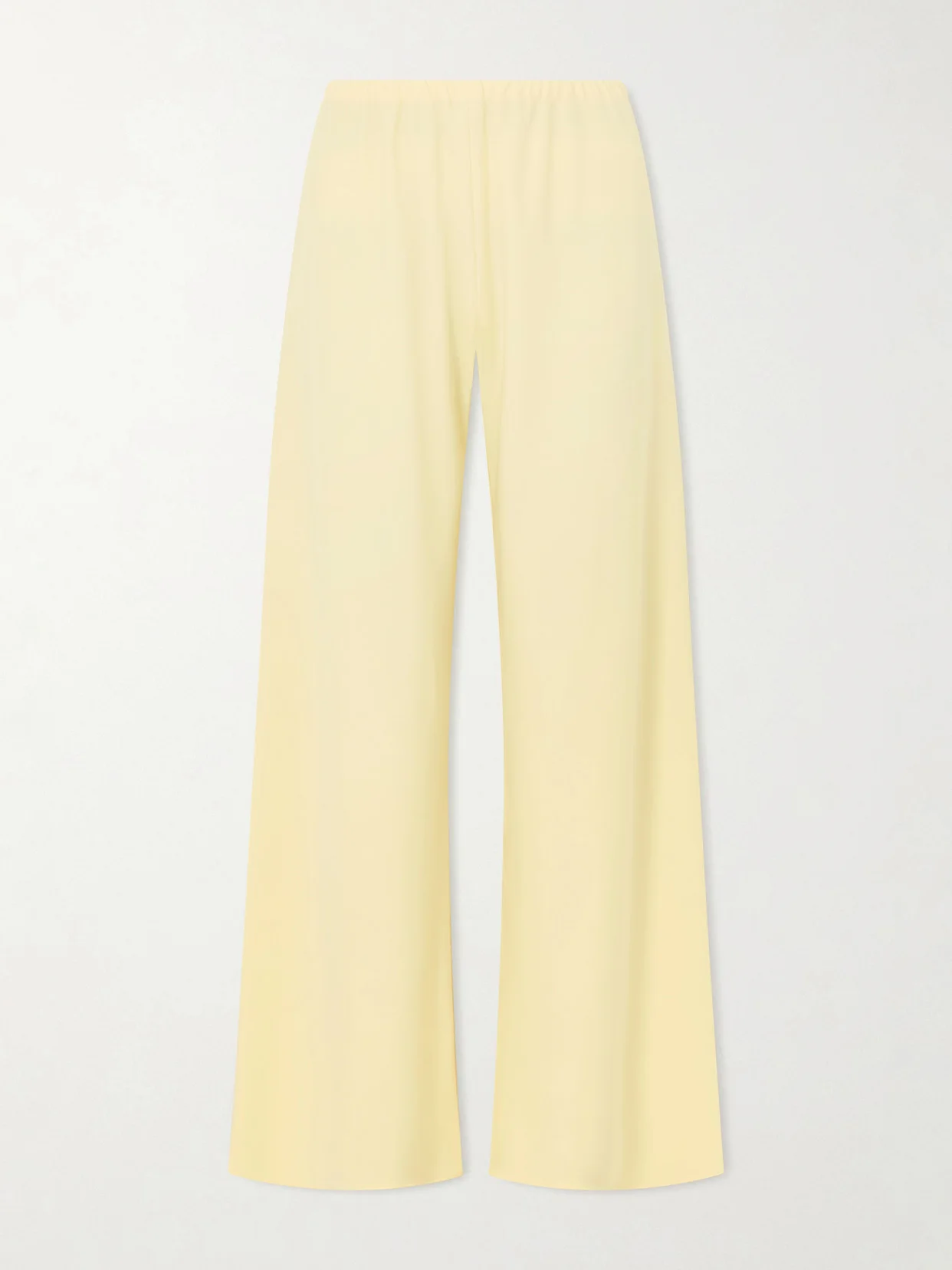 Colby Recycled-crepe Wide-leg Pants - 1