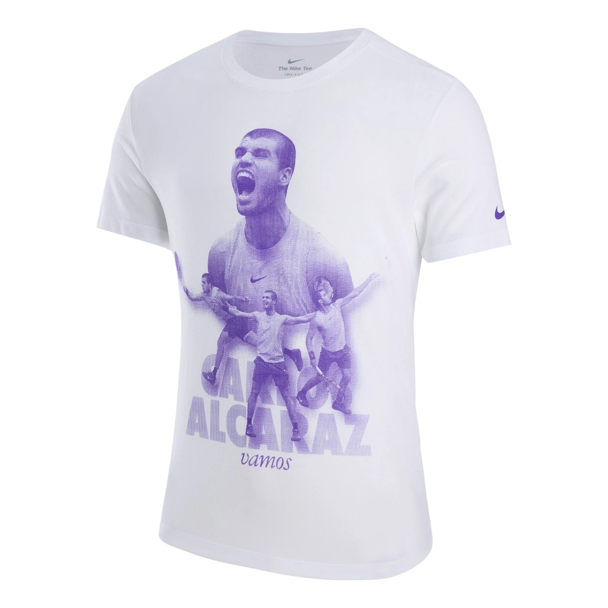 Nike Carlos Alcaraz Court Dri-FIT Graphic T-Shirt 'White' IZ2728-100 - 1