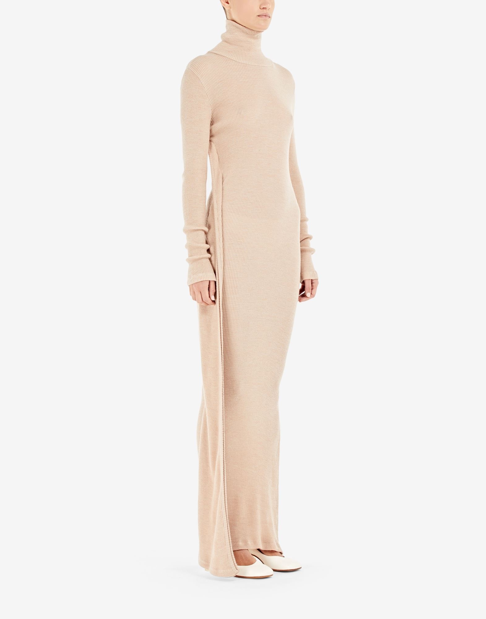 Draped knit dress - 3