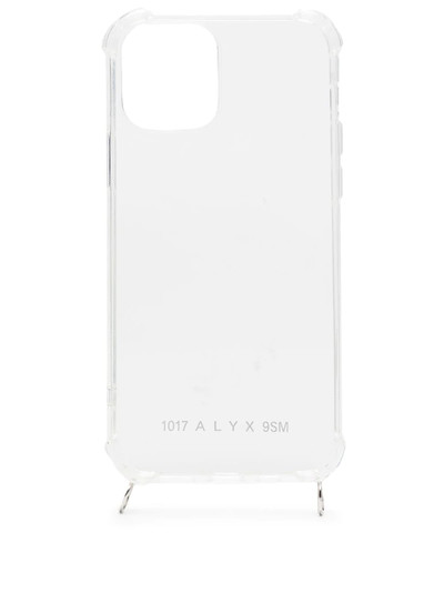 1017 ALYX 9SM logo embellished iPhone 12/12 Pro case outlook