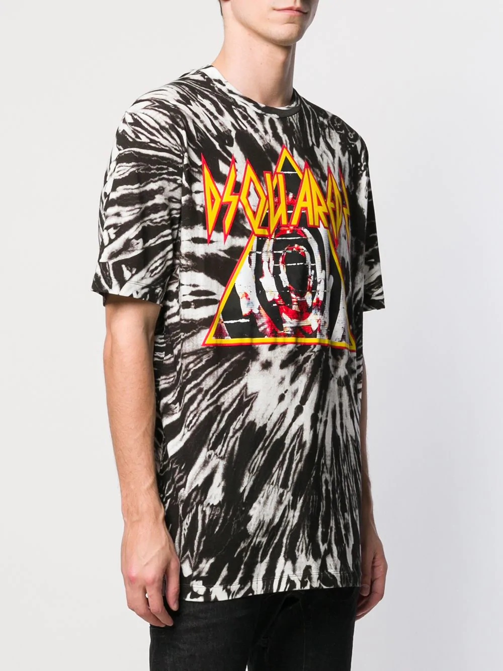 tie-dye printed T-shirt - 3