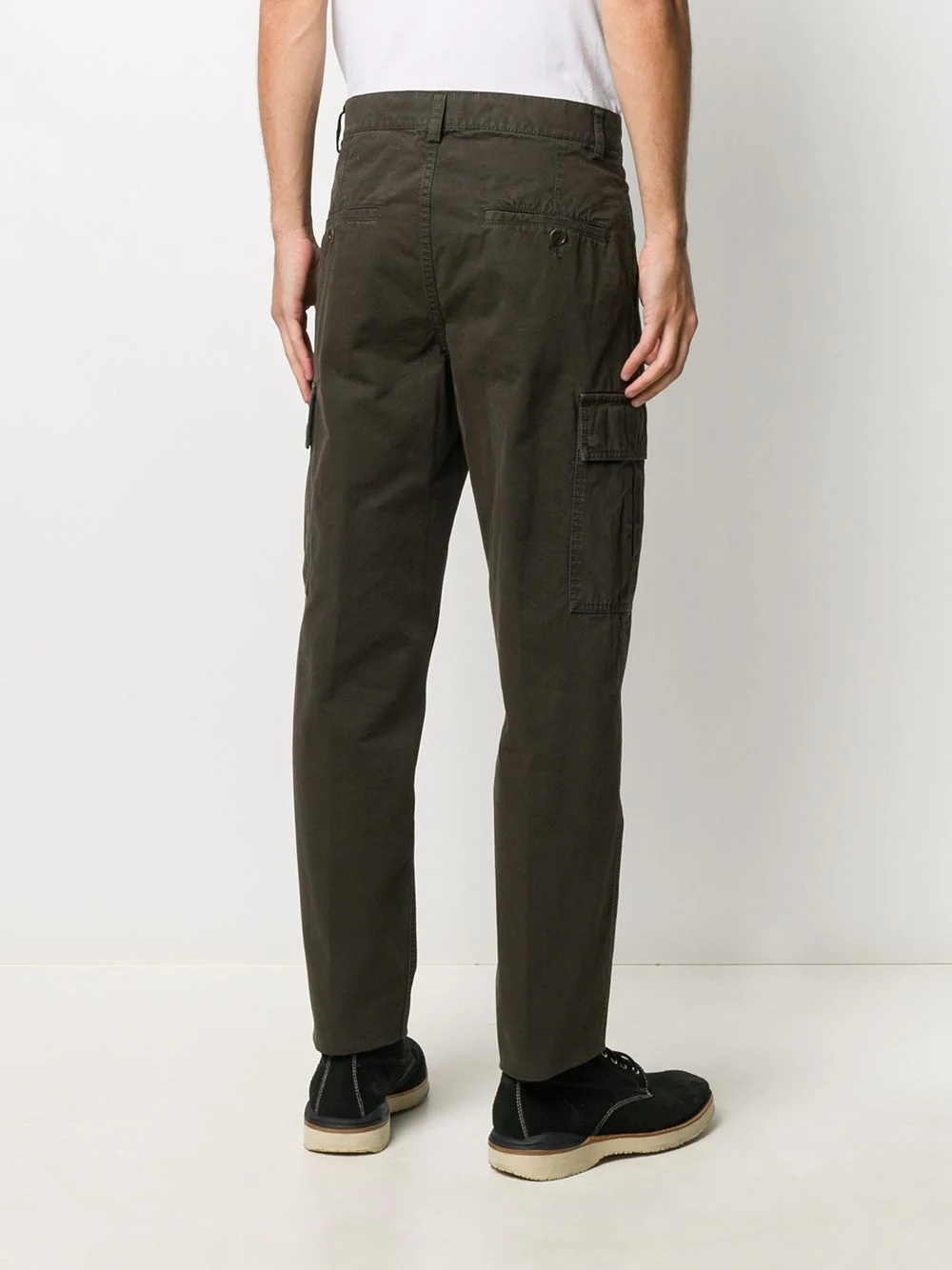 cotton cargo trousers - 4