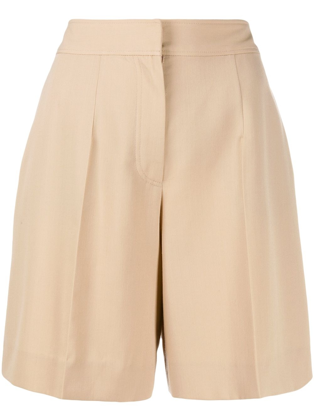 tailored knee-length shorts - 1