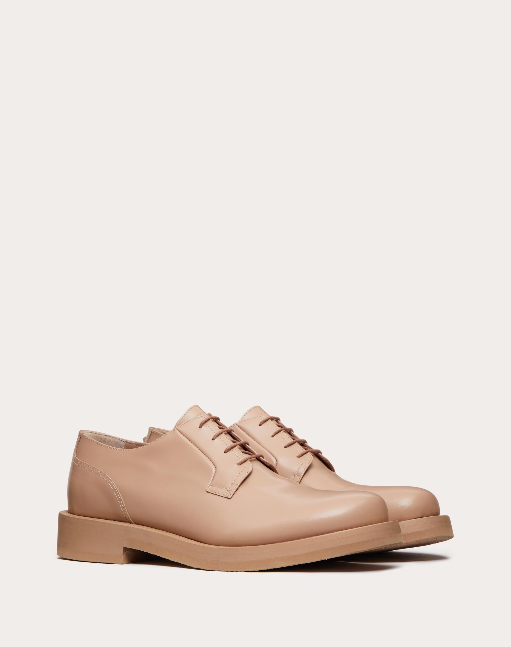 ROCKSTUD ESSENTIAL CALF LEATHER DERBY - 2