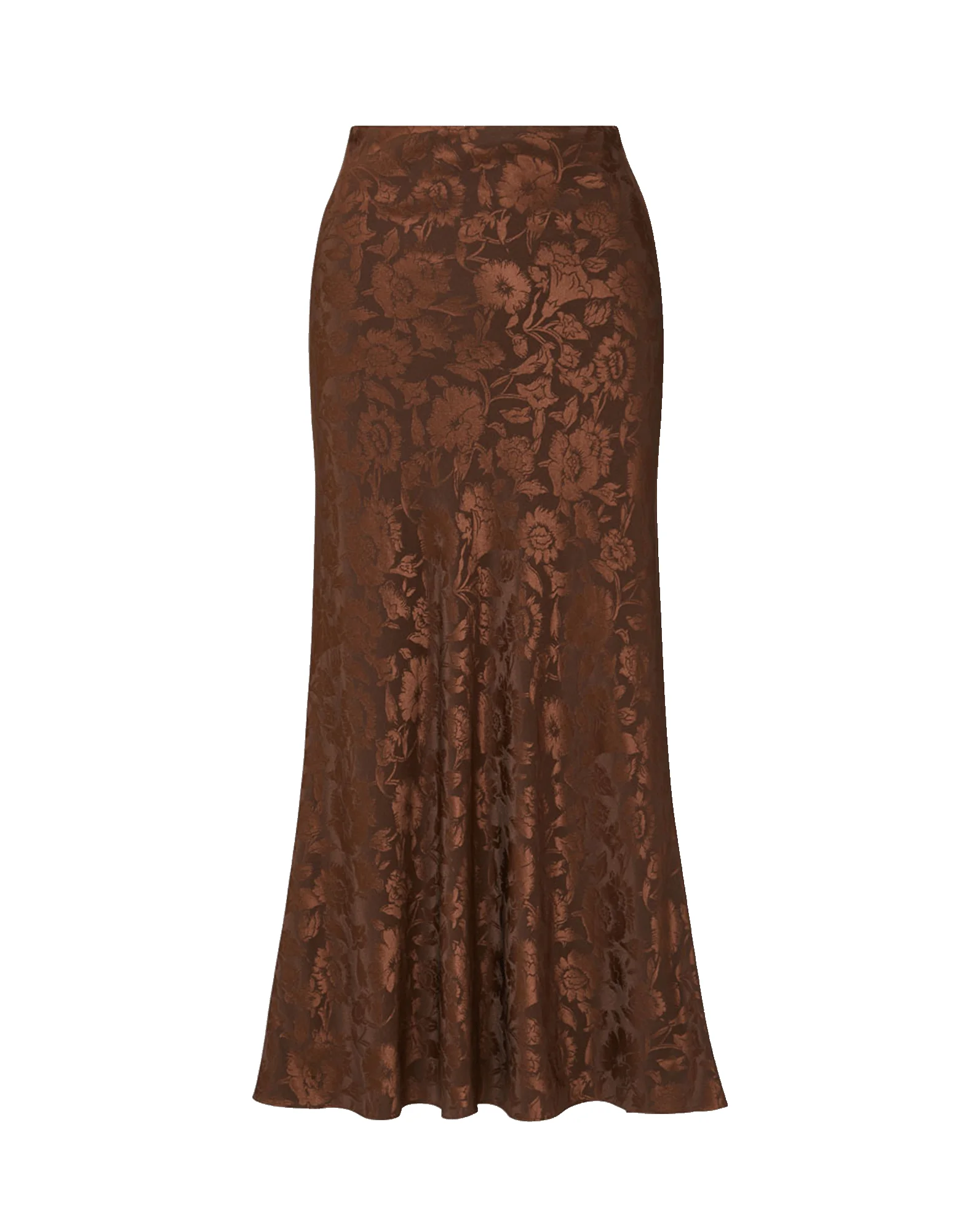 CLOVER FLORAL MIDI SKIRT - 1