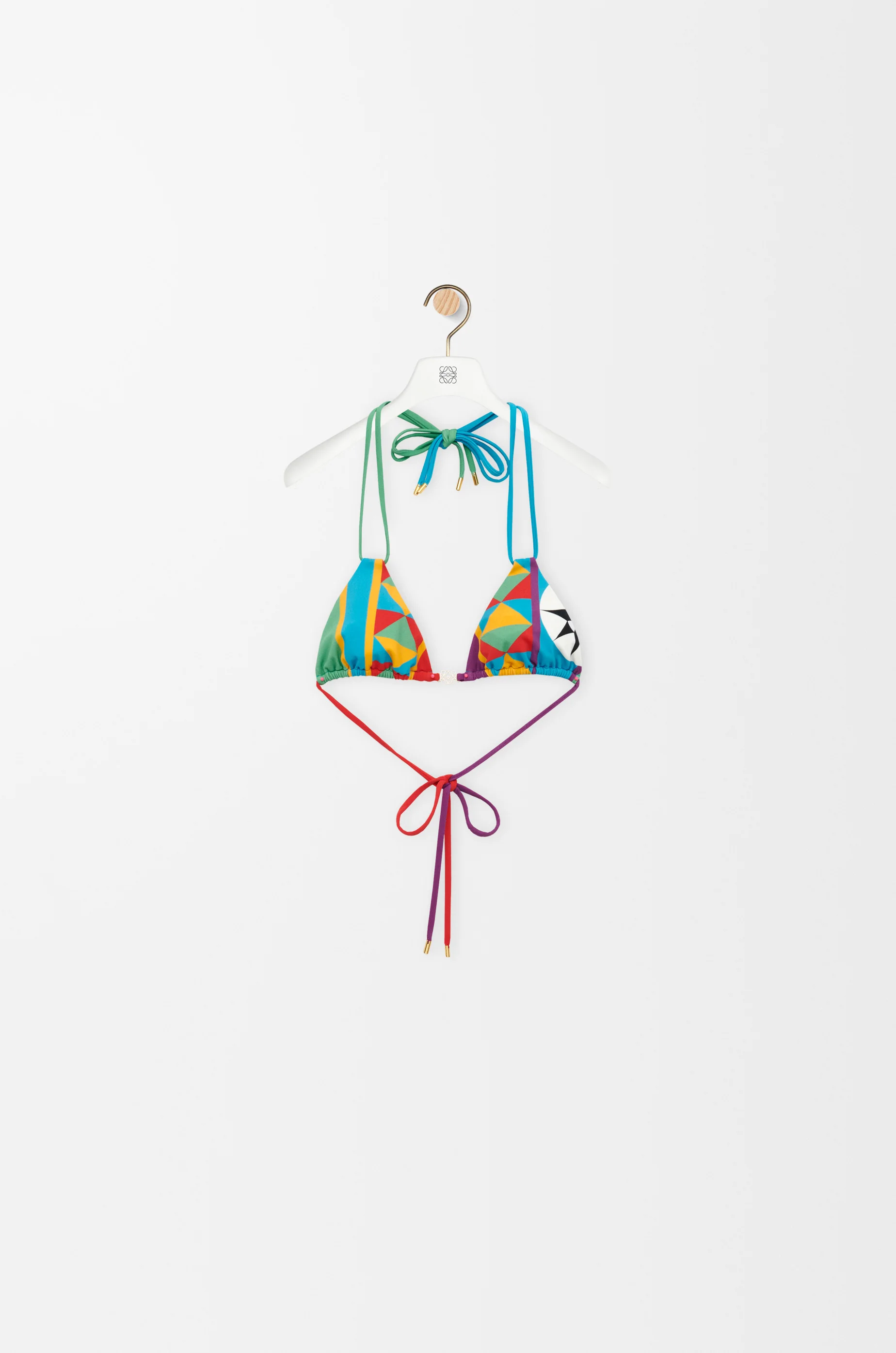 Bikini top in technical jersey - 1