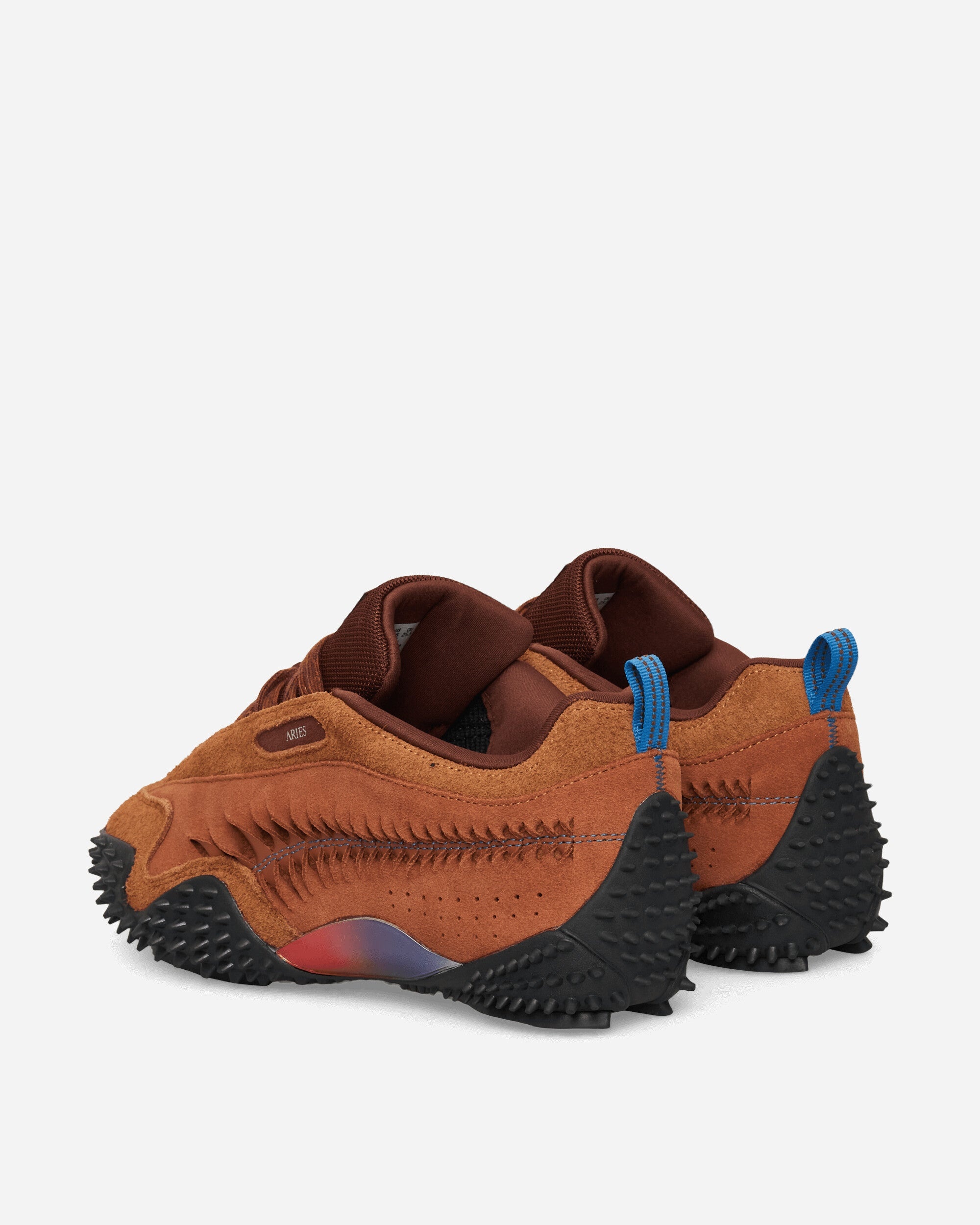 ARIES Mostro Craft Sneakers Mahogany / Teak - 4