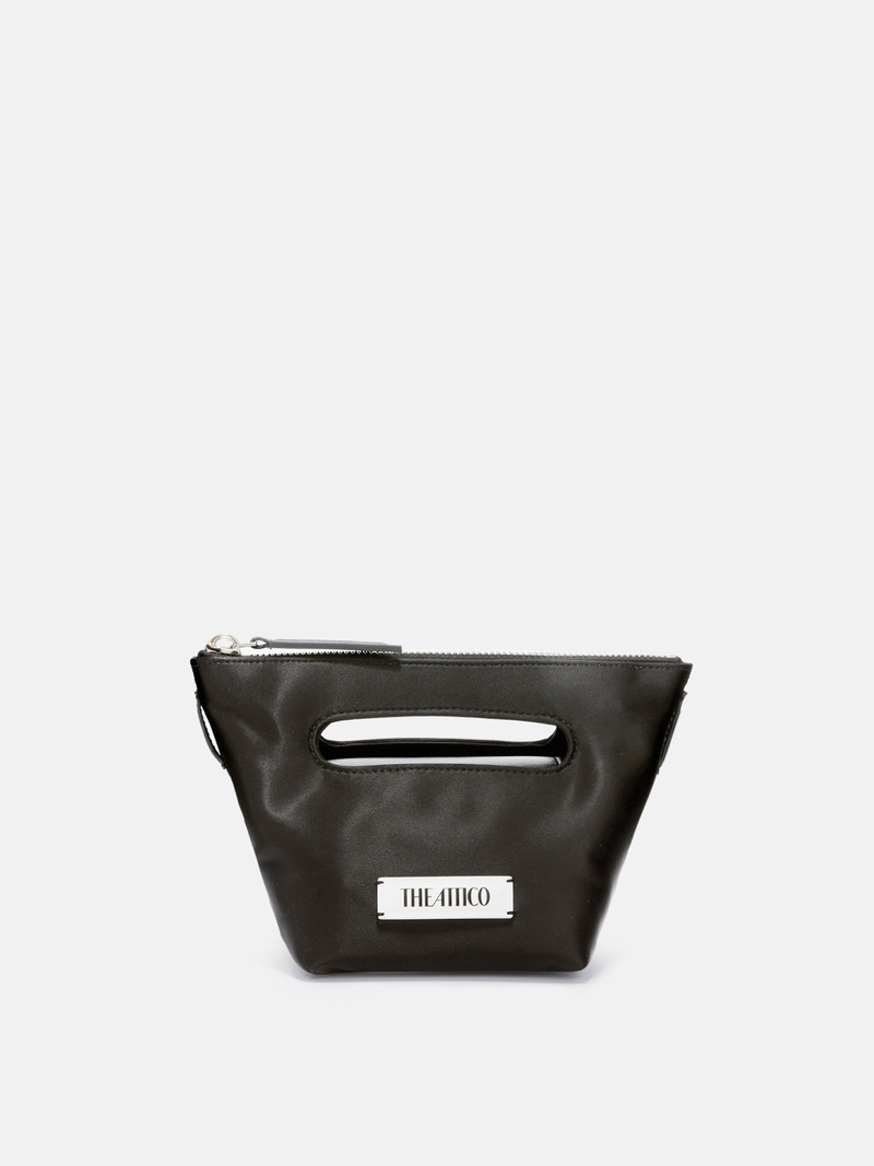 ''VIA DEI GIARDINI 15'' BLACK TOTE BAG 1