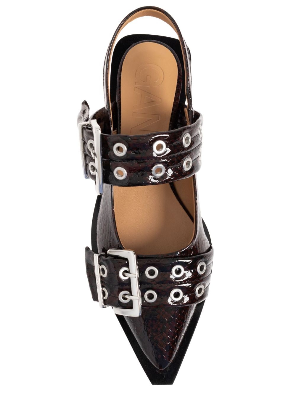 buckle ballet flats - 5