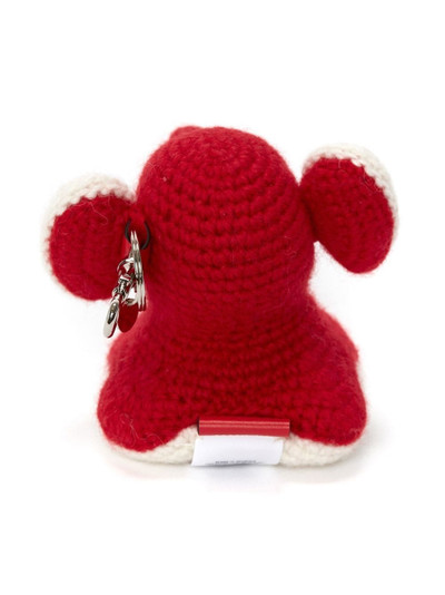 JW Anderson knitted elephant keyring outlook