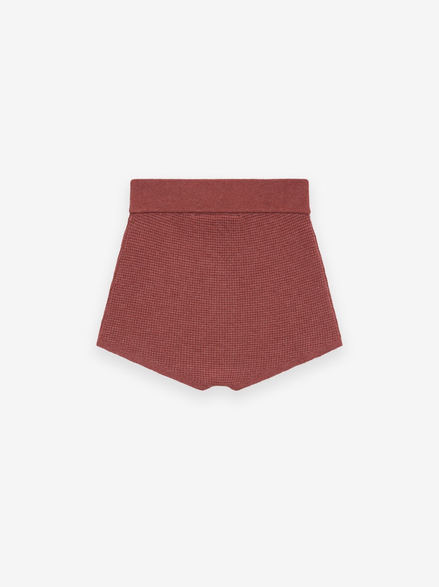Womens Waffle Boy Short - 3