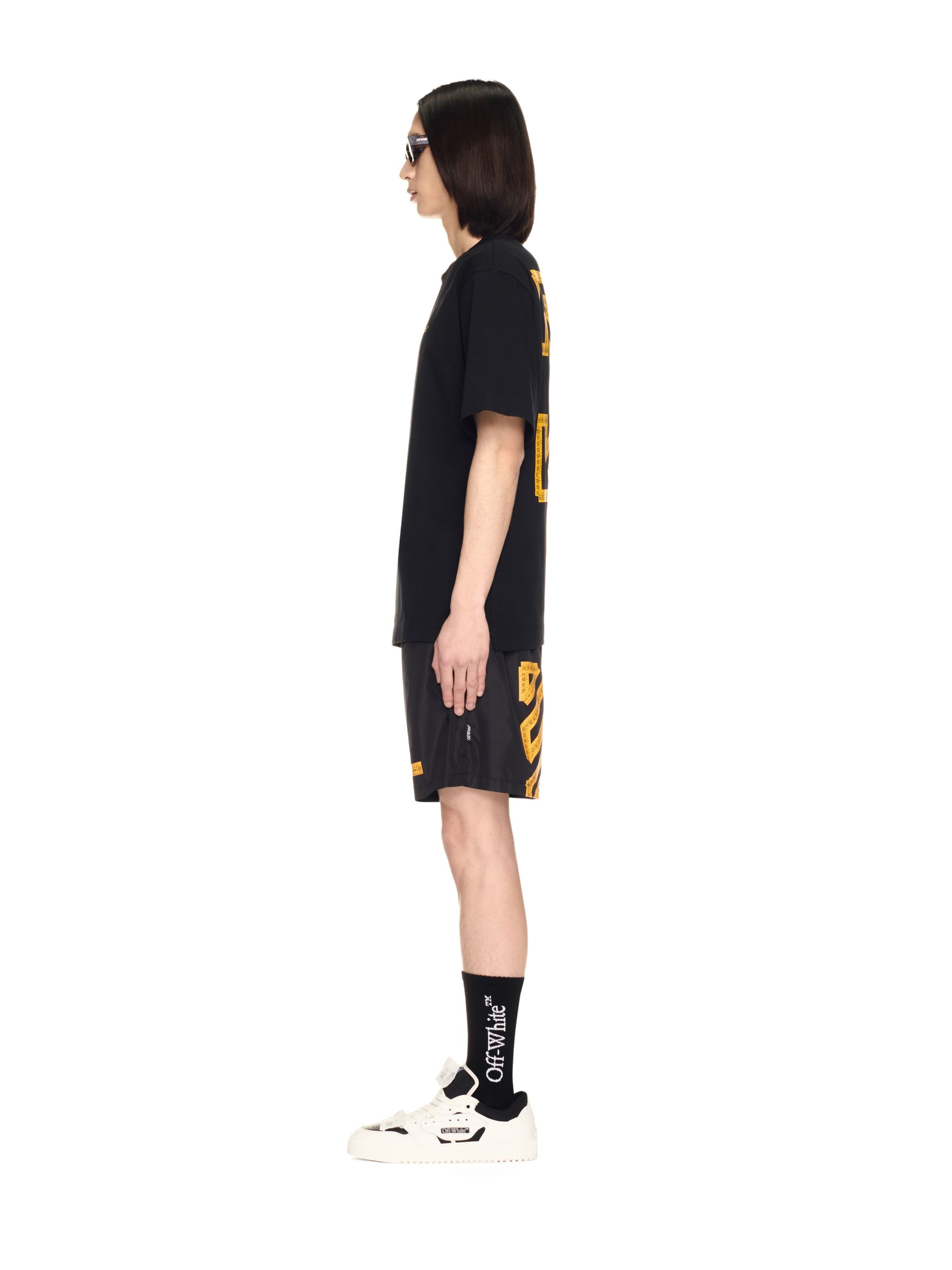 Black Tape Surfer Swim Shorts - 3