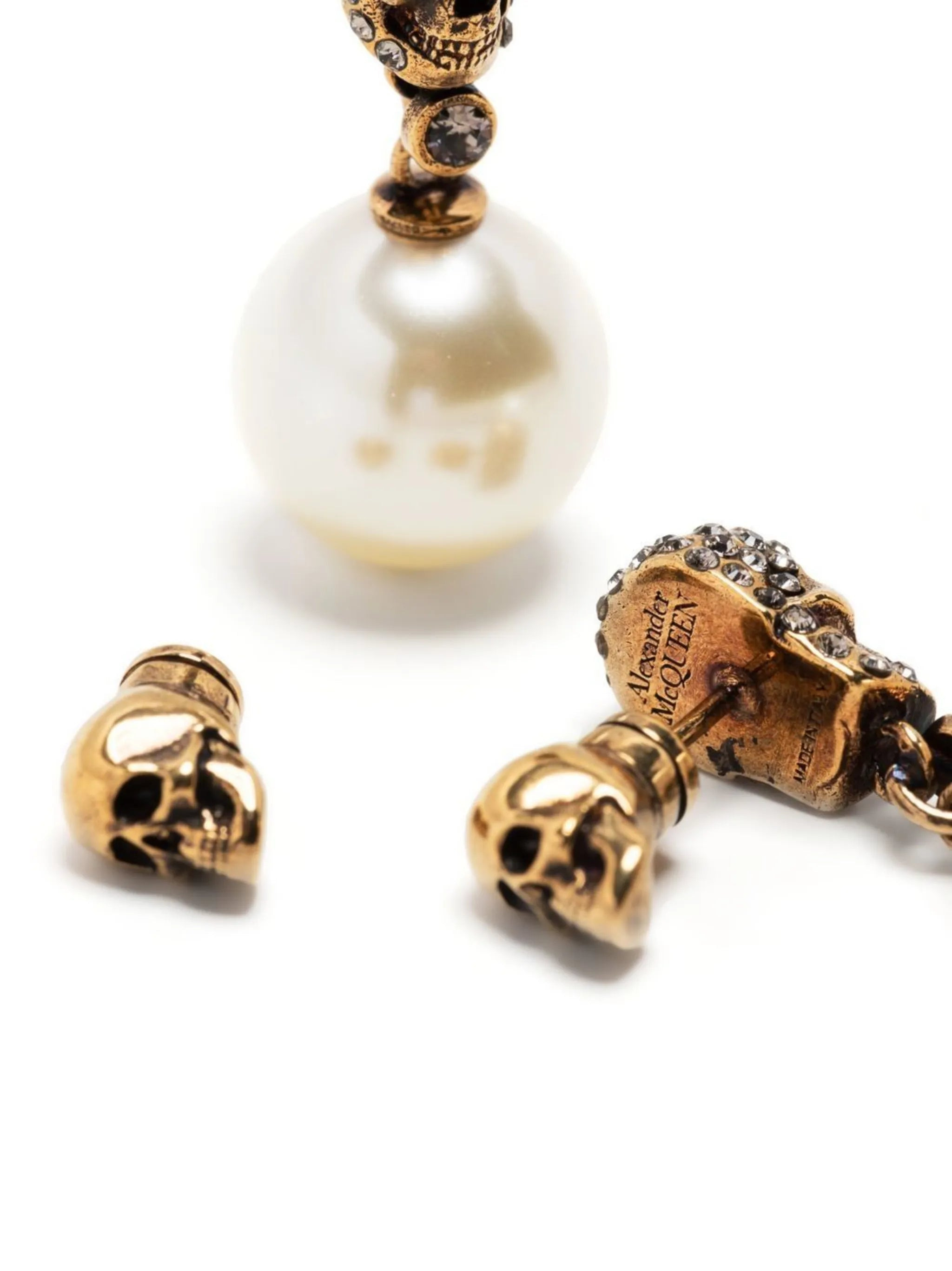Pavé Skull Earrings - 2