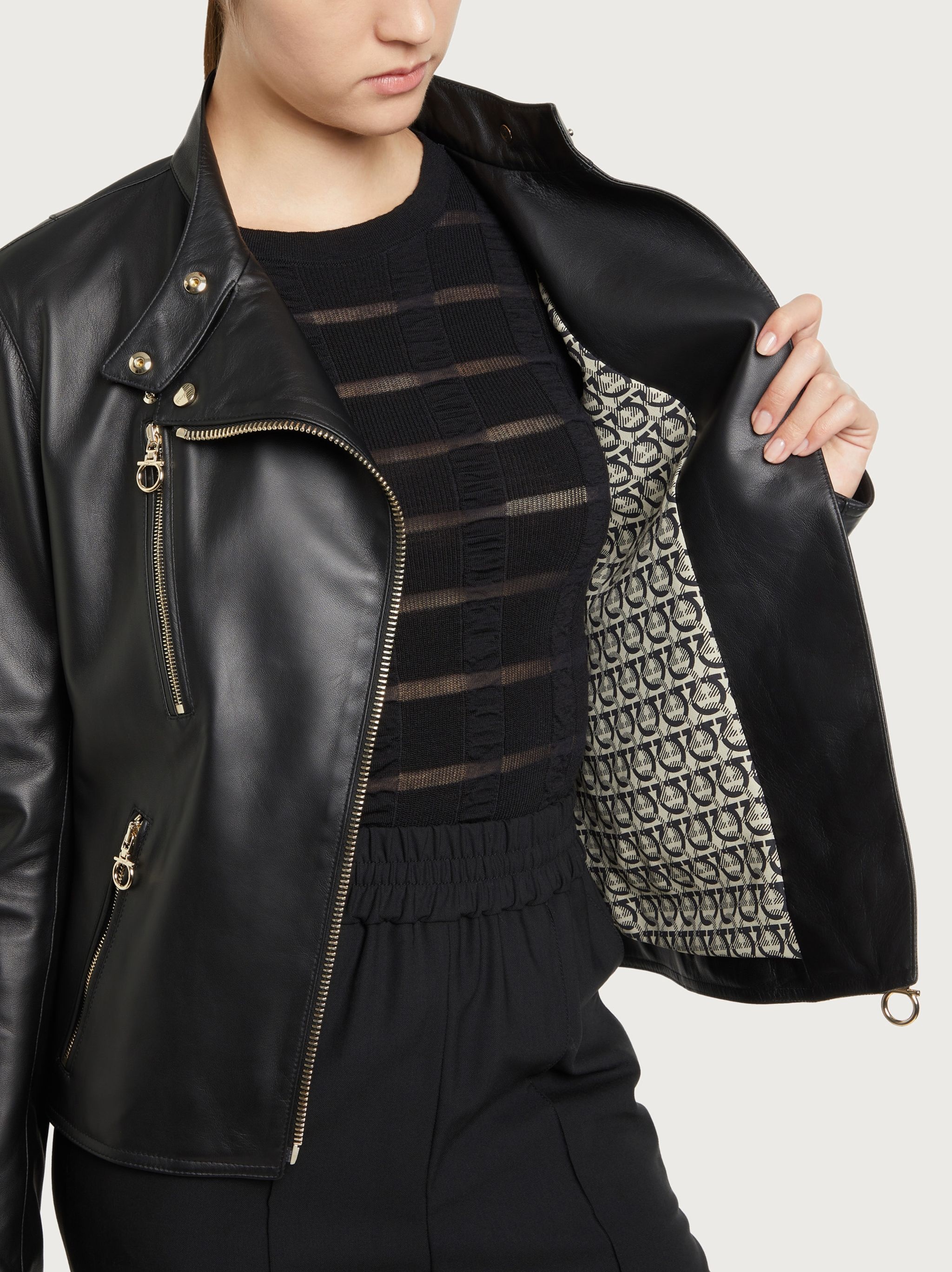 Nappa biker jacket - 5
