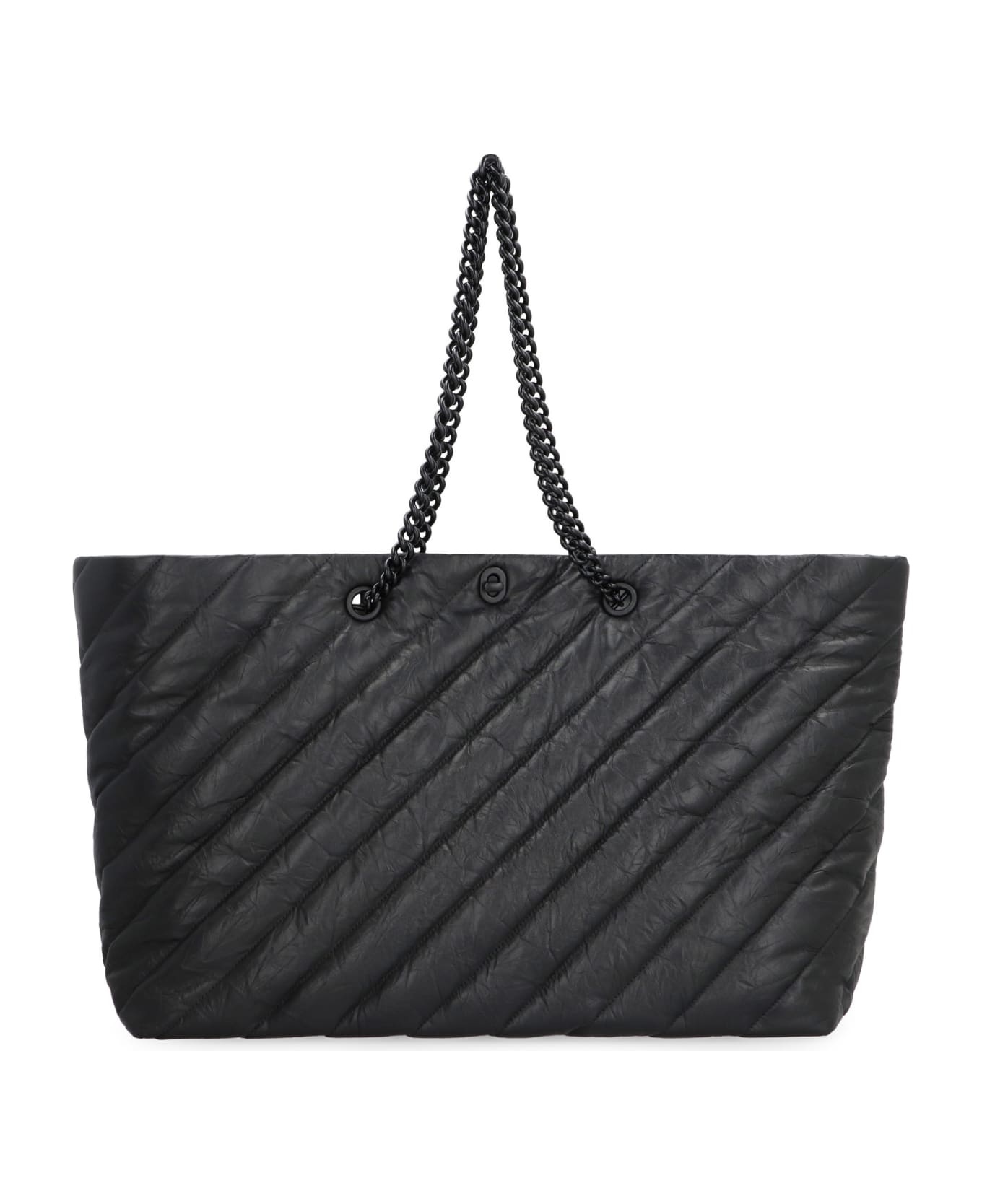Carry All Crush Leather Tote - 4