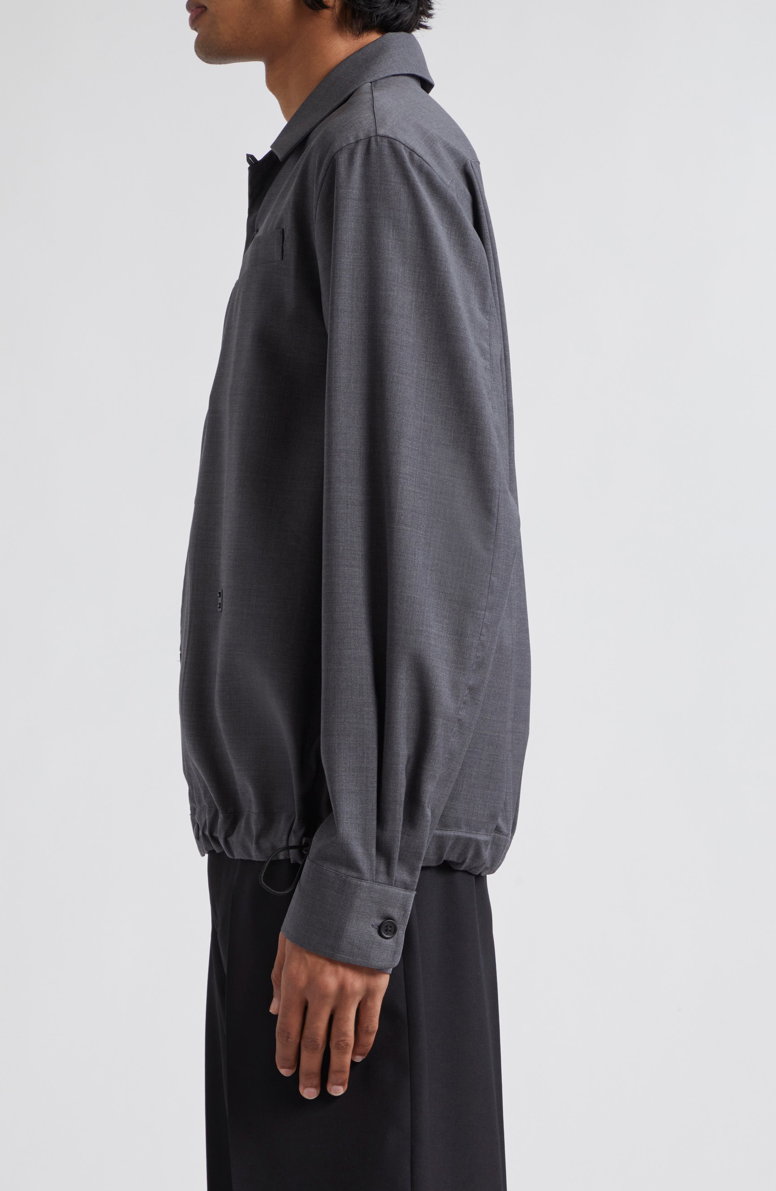 Wool Overshirt - 4