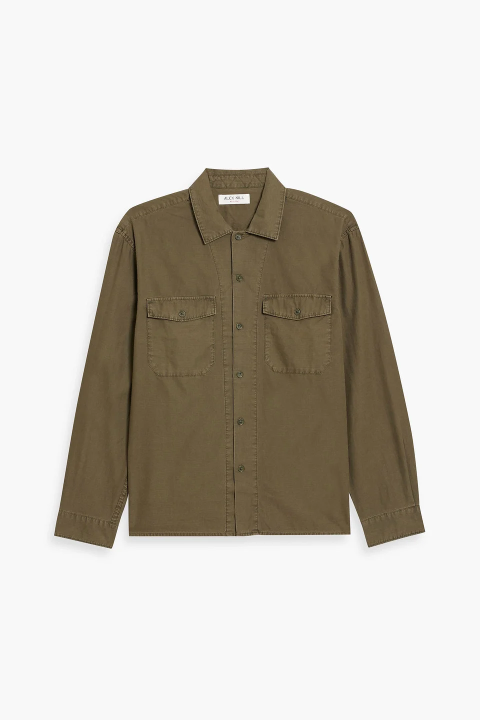 Cotton and Lyocell-blend shirt - 1