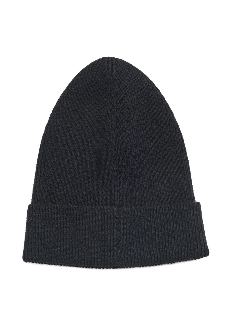 Marc Jacobs logo-patch beanie outlook