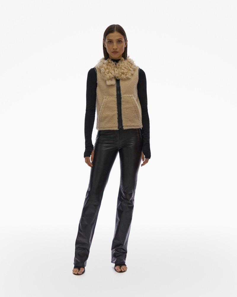 Helmut Lang REVERSIBLE SHEARLING VEST outlook