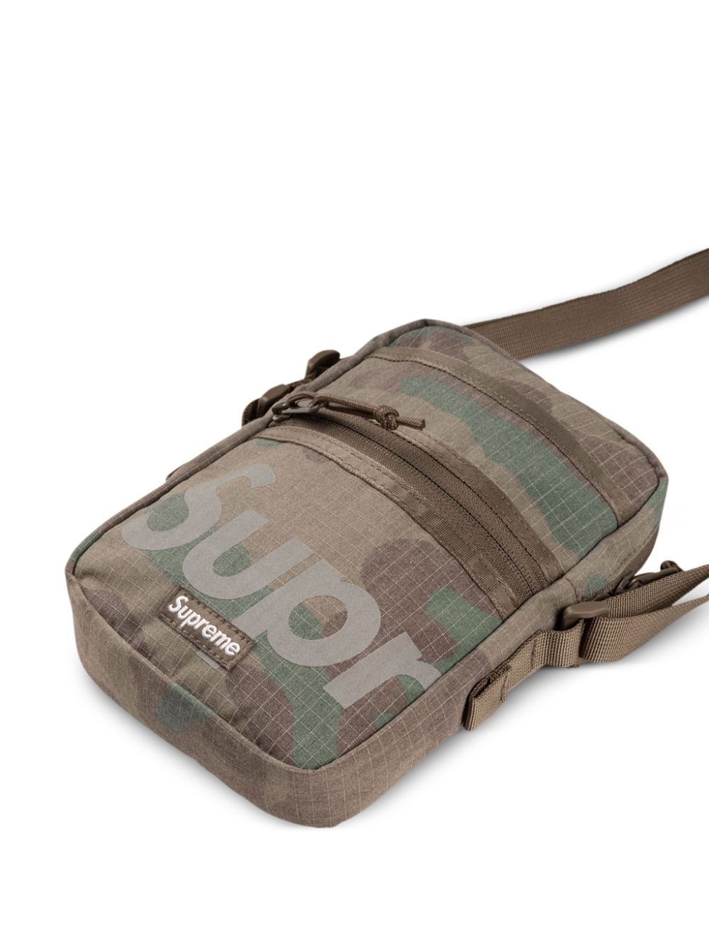 camouflage-pattern shoulder bag - 4