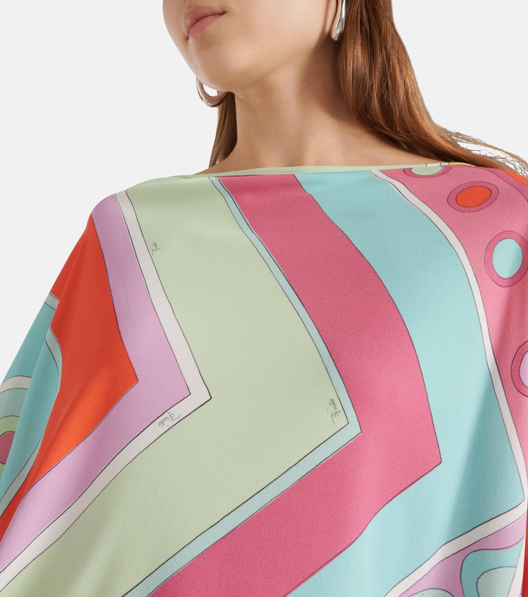 Caped printed top - 4