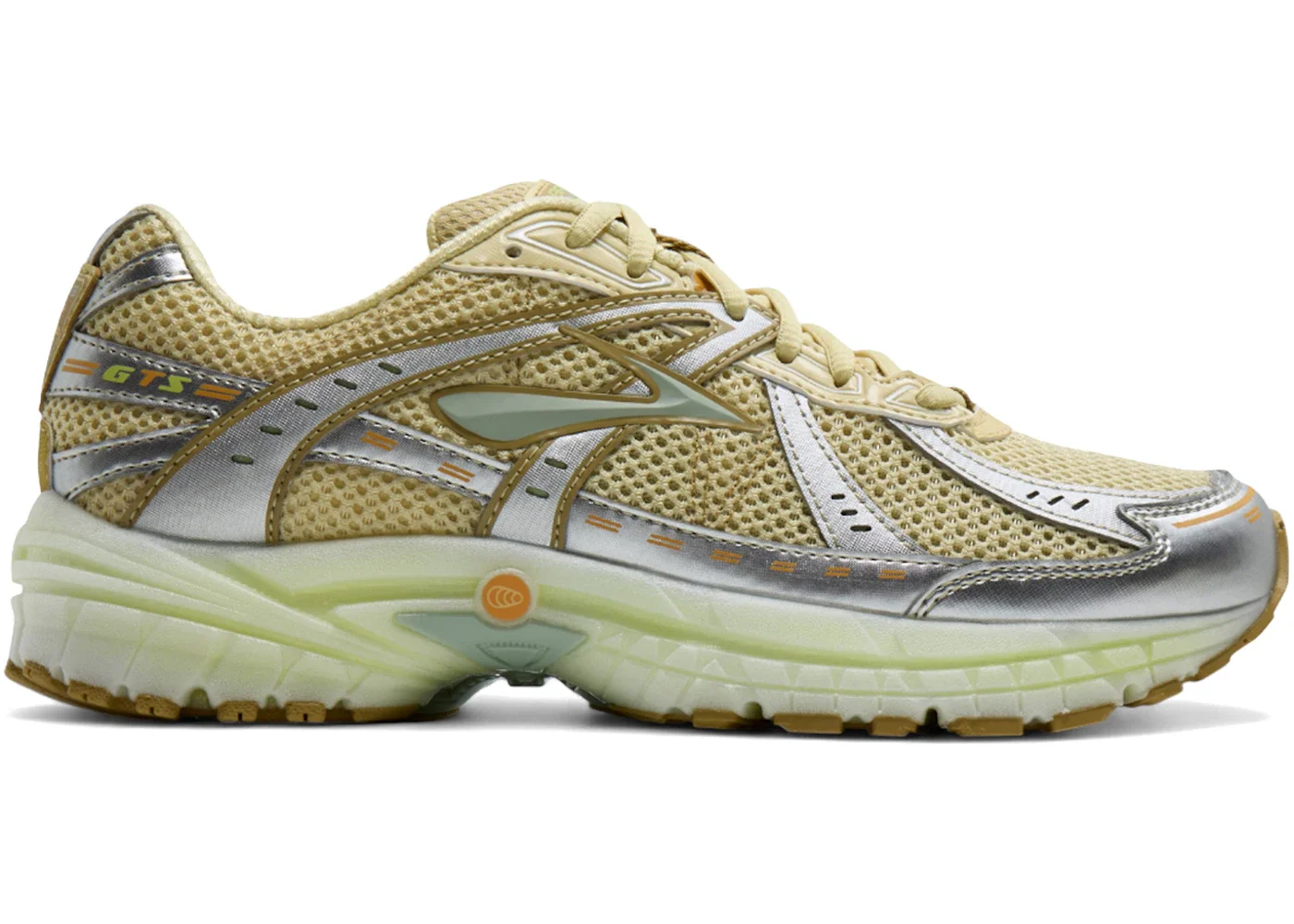 Brooks Adrenaline GTS 10 Yellow Silver - 1