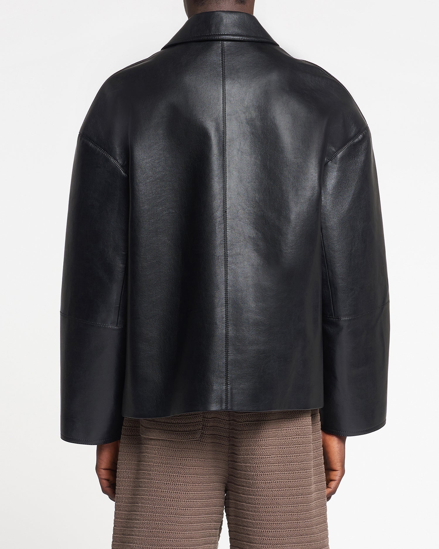 Regenerated Leather Jacket - 6