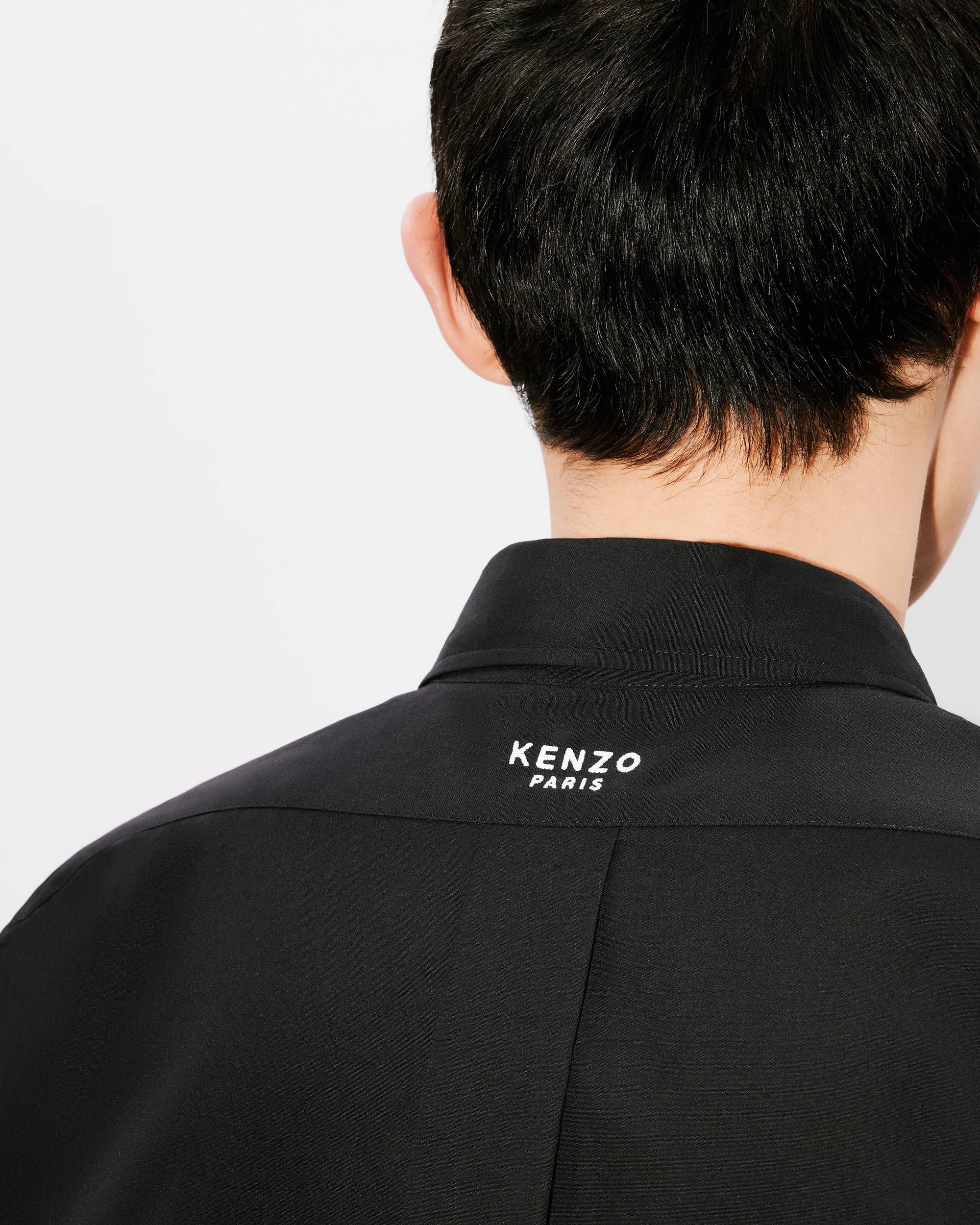'Boke Flower' embroidered casual shirt - 7