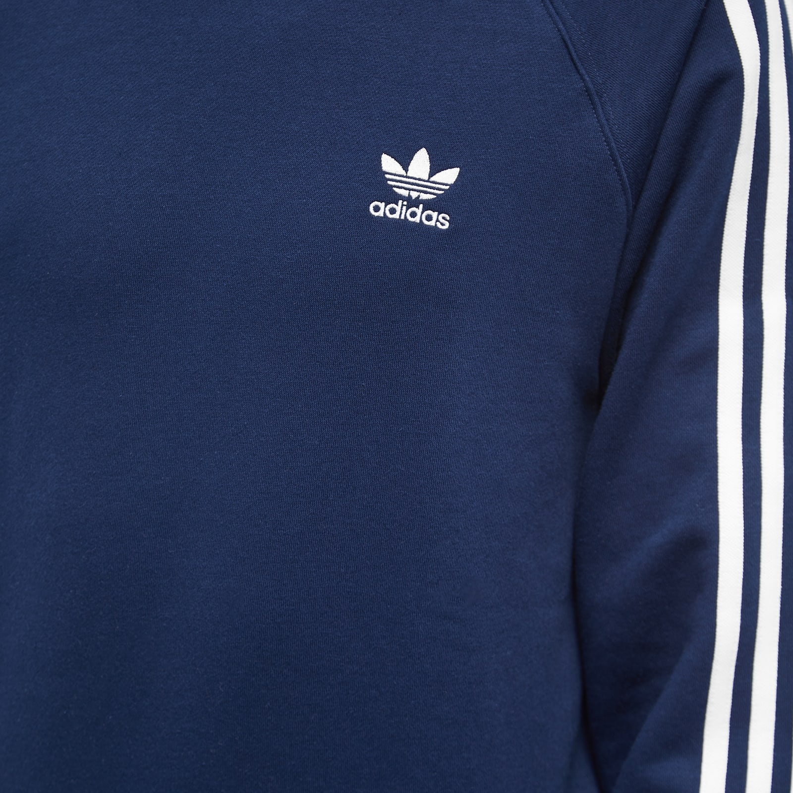 Adidas 3 Stripe Crew Sweat - 5