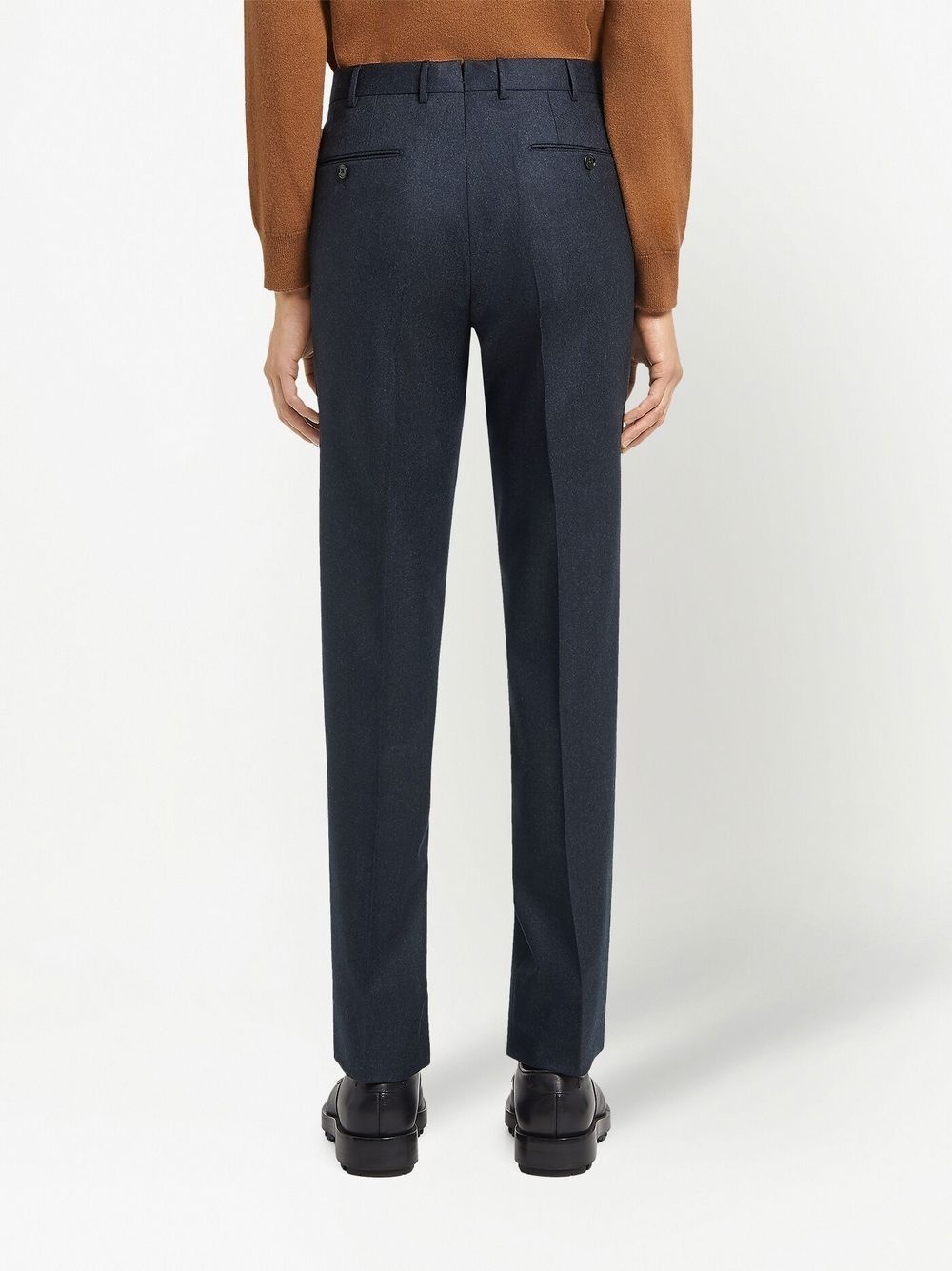 tailored wool trousers - 4