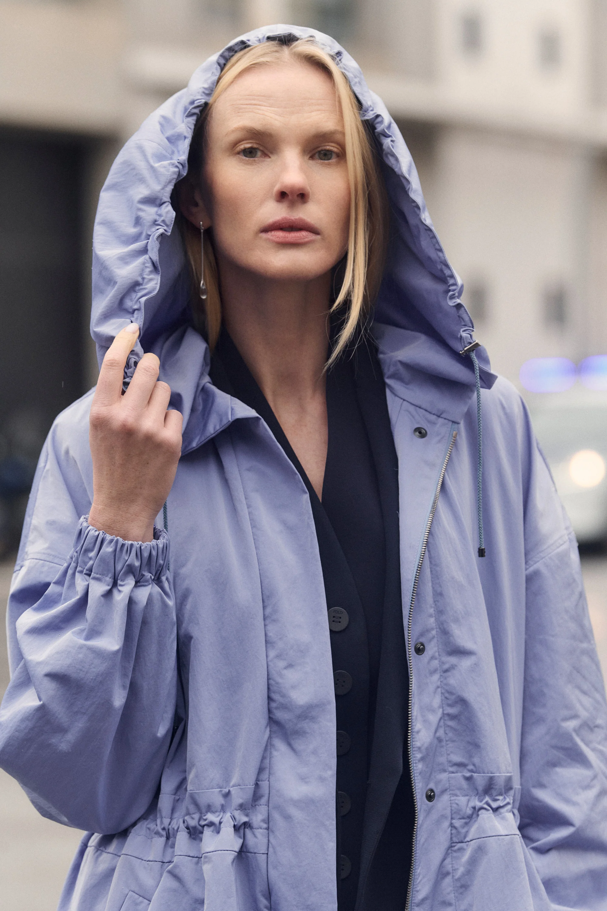 Eastleigh Water Repellent Hooded Mac - 1