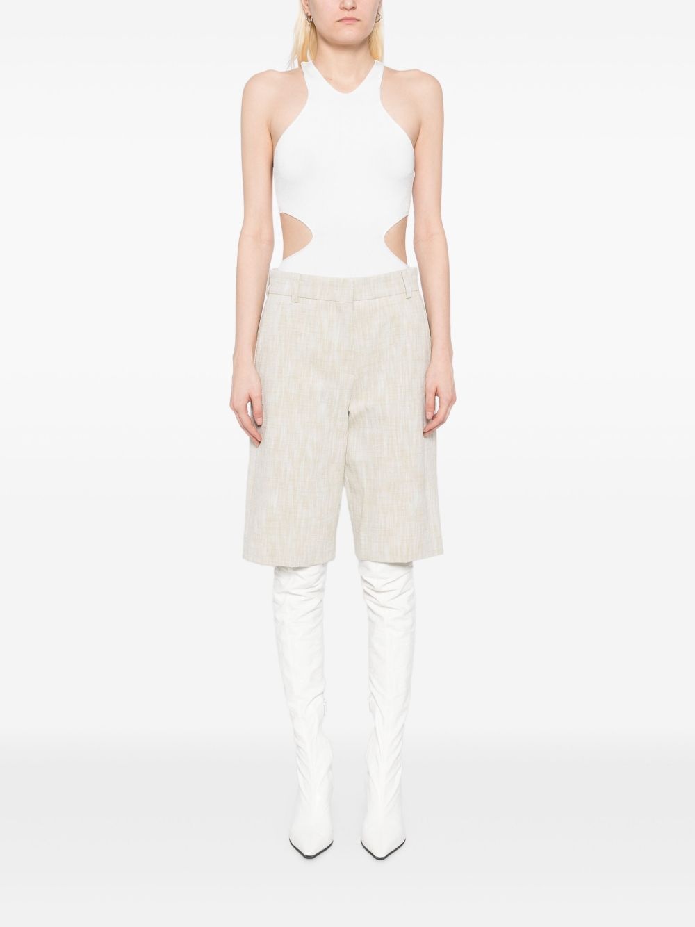 slim-fit Bermuda shorts - 2