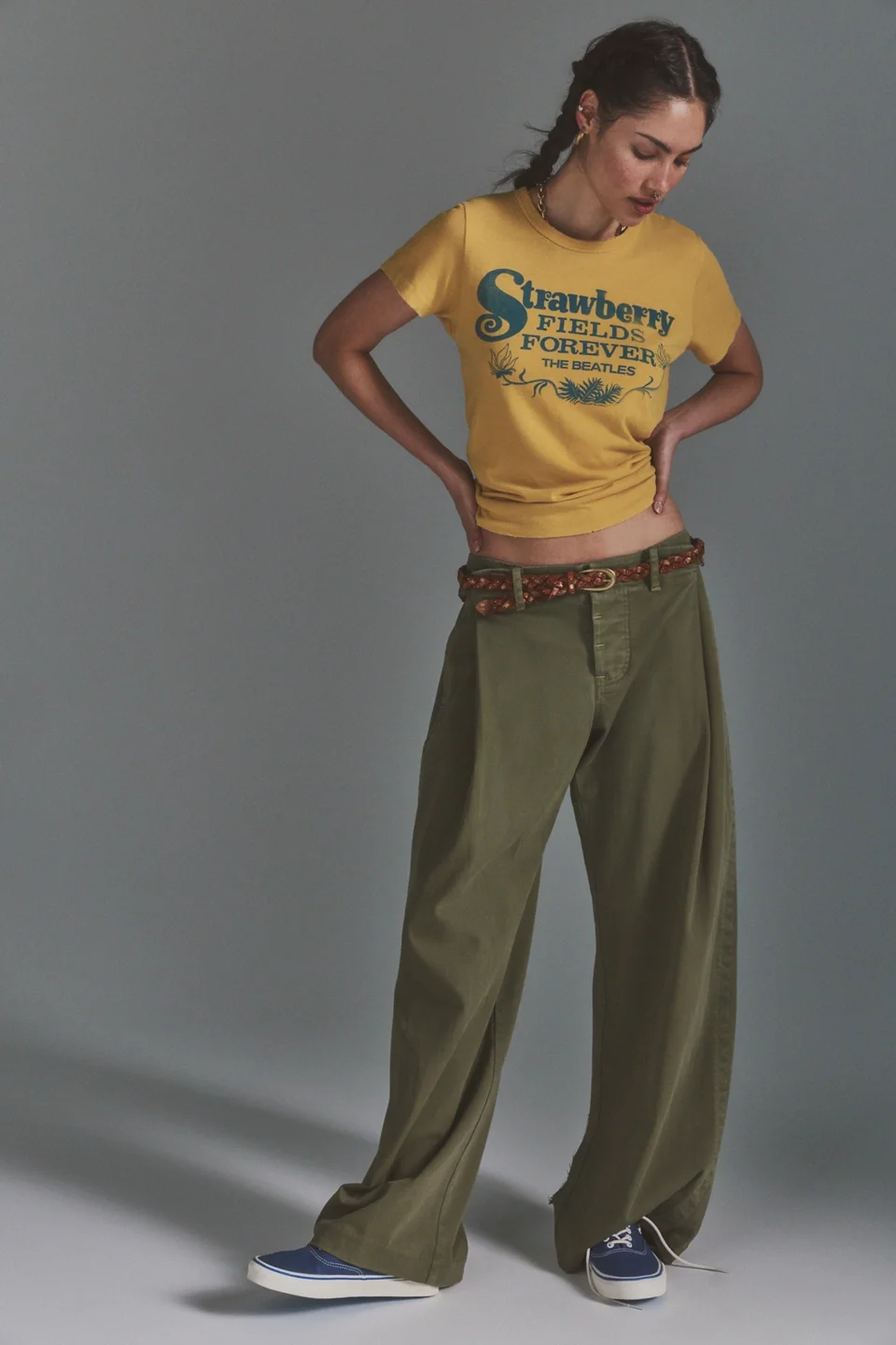 Augusta Washed Trousers - 1