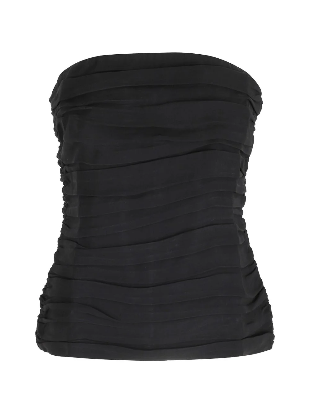 Ringo ruched strapless top - 1