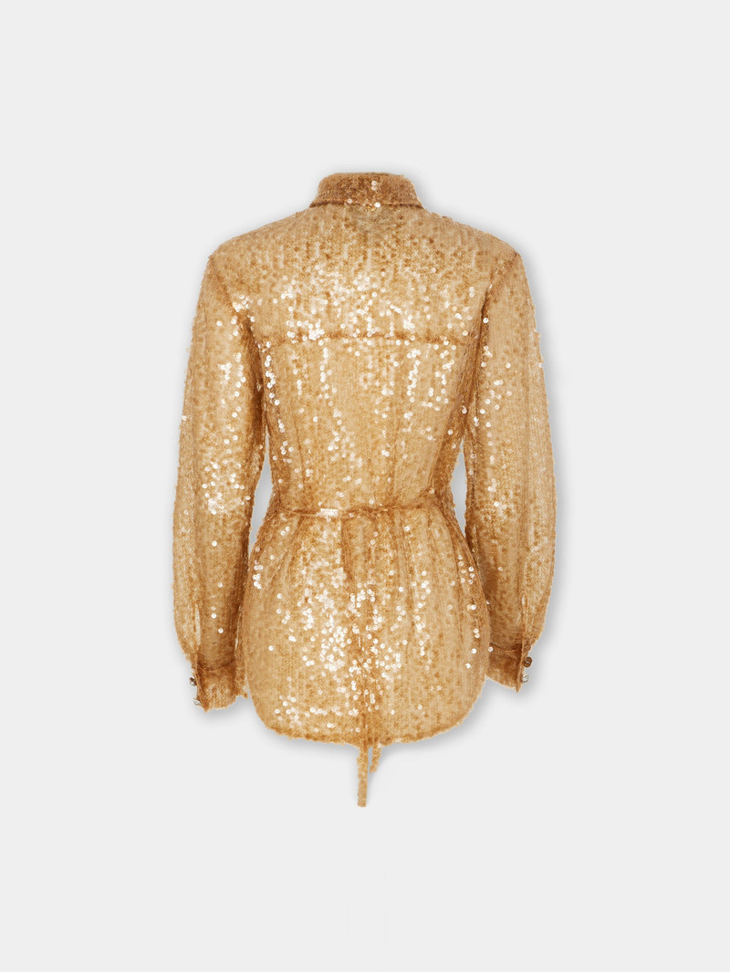 SEQUIN-EMBROIDERED SHIRT 8