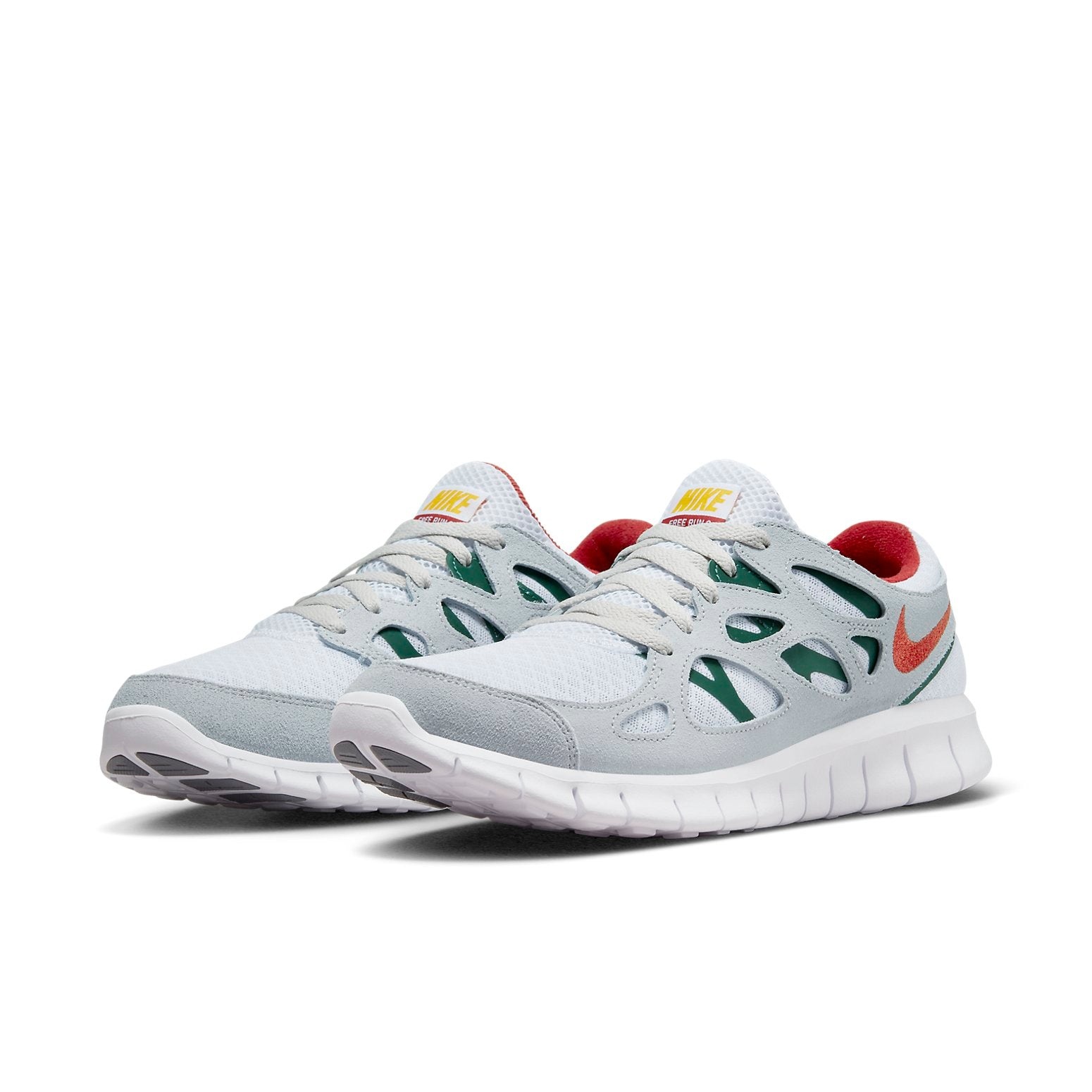 Nike Free Run 2 'White Gorge Green Cinnabar' 537732-102 - 3