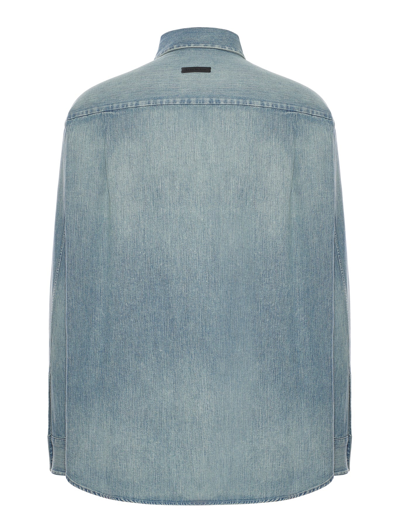 DENIM BUTTON UP SHIRT - 2