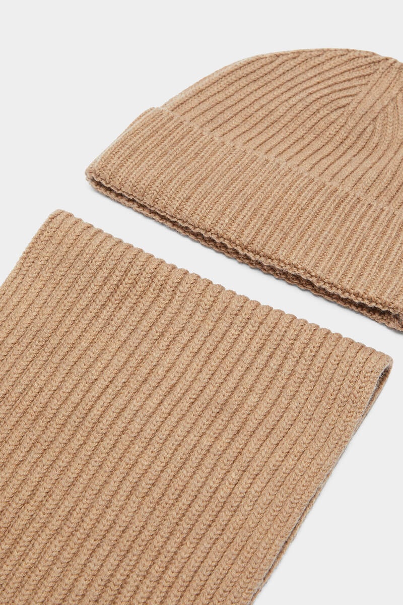 SCARF & HAT WARMY KNIT SET - 3