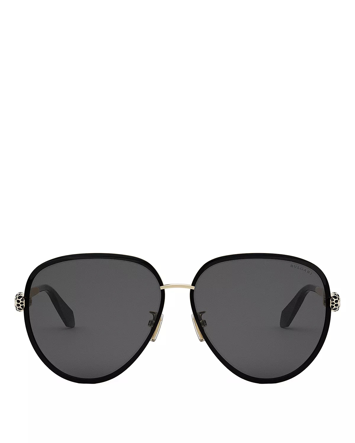 Serpenti Forever Pilot Metal Sunglasses, 59mm - 2