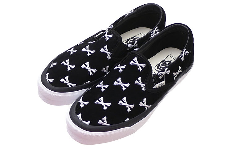 Vans WTAPS x OG Classic Slip-On LX 'Bones' VN0A45JKK08 - 4