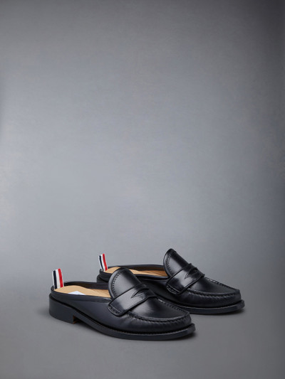 Thom Browne Varsity leather penny mules outlook