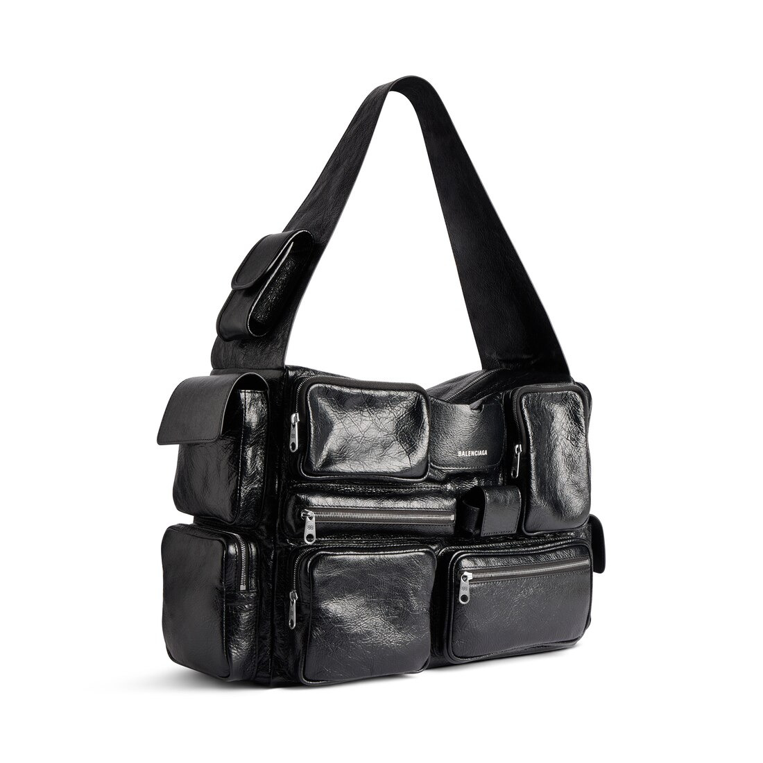 Superbusy Large Sling Bag  in Black - 2