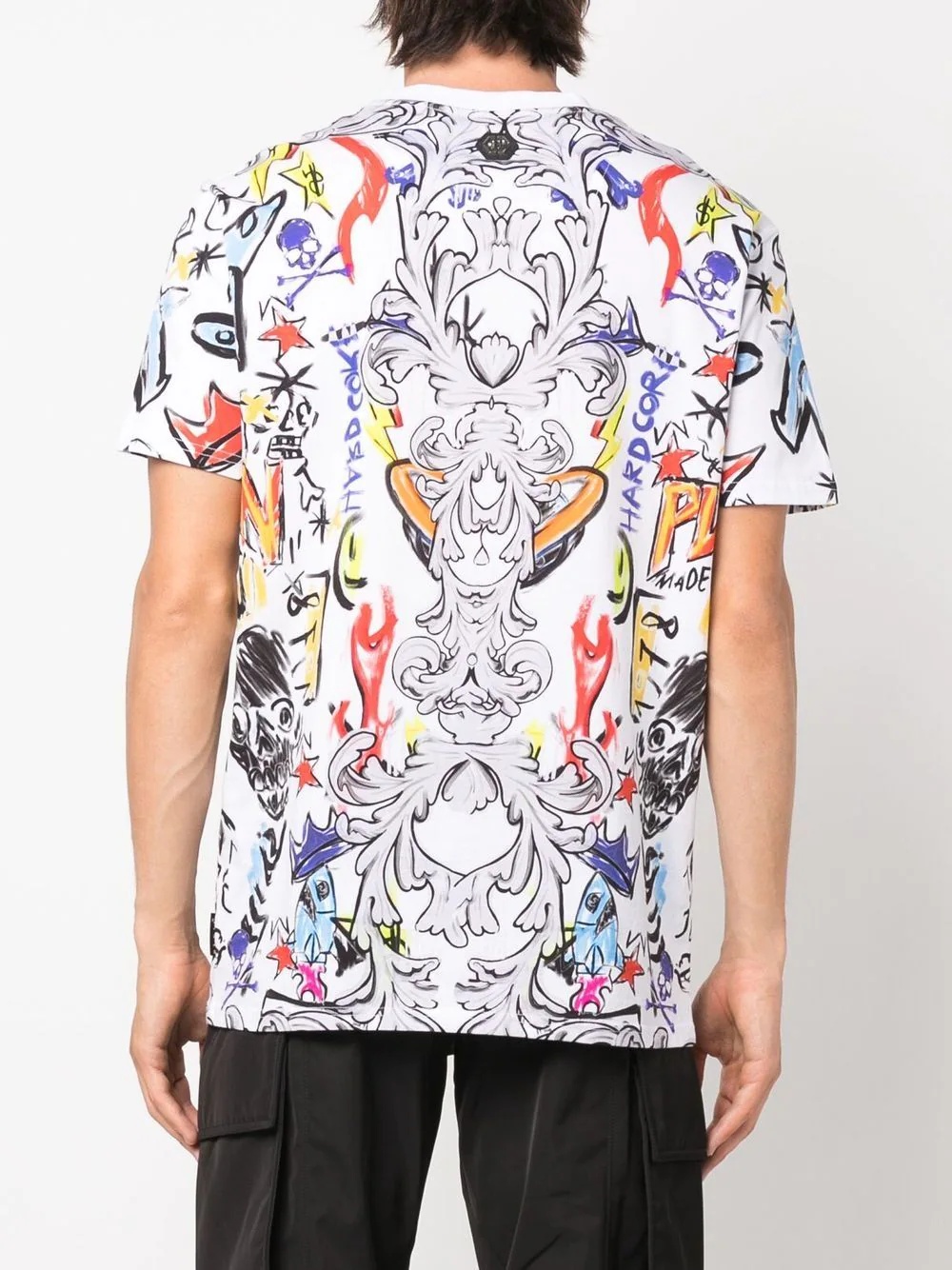 graphic-print short-sleeved T-shirt - 4