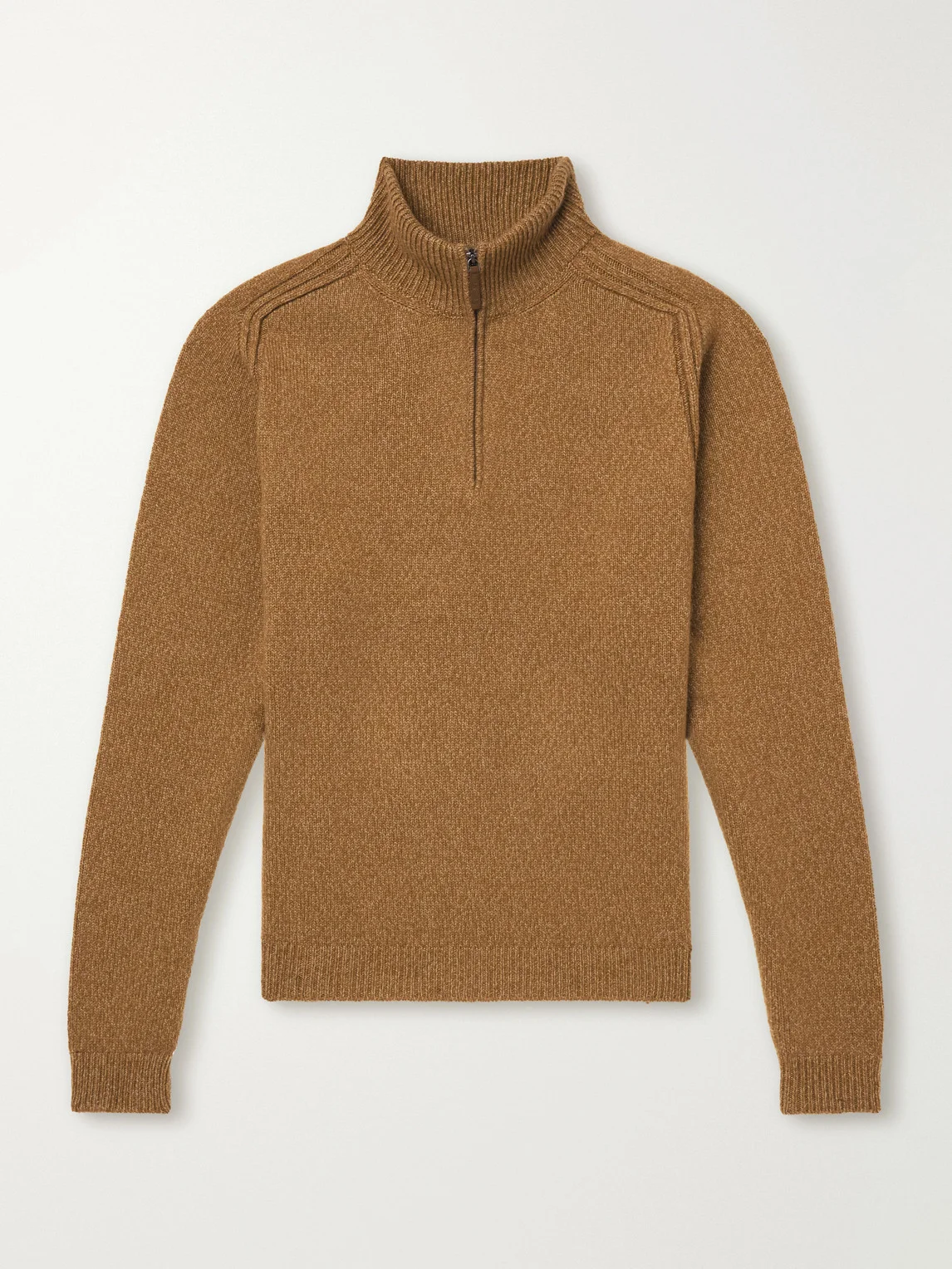 Cashmere Half-Zip Sweater - 1