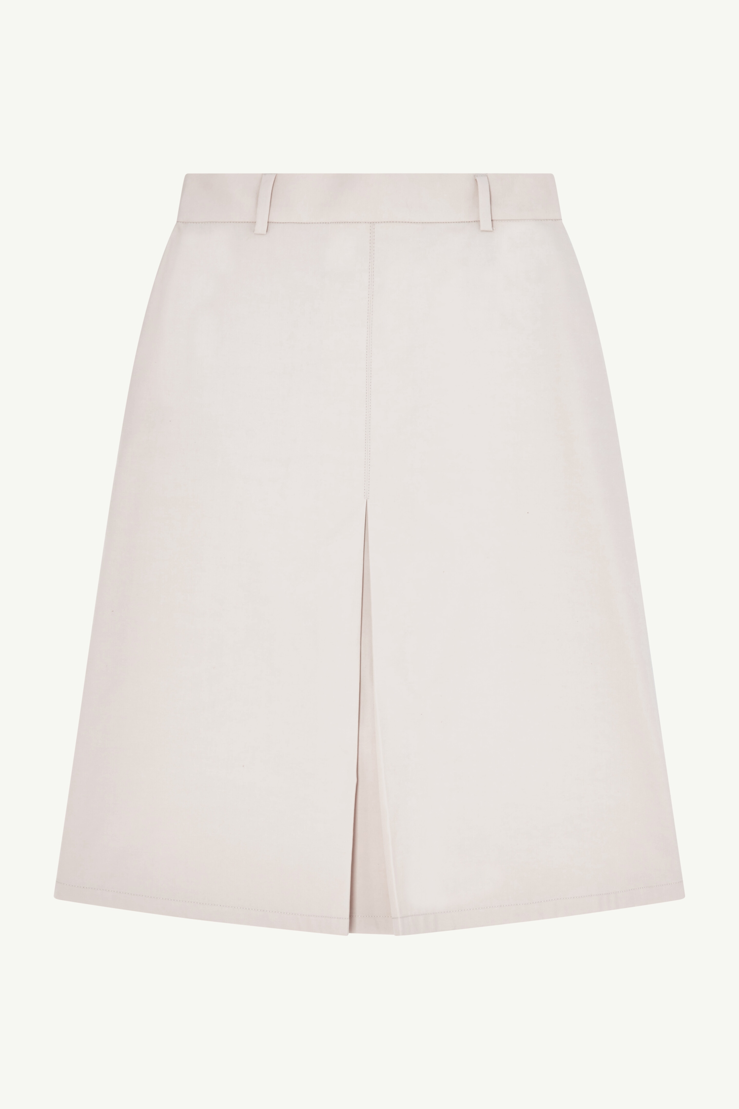 Cotton twill skirt - 1