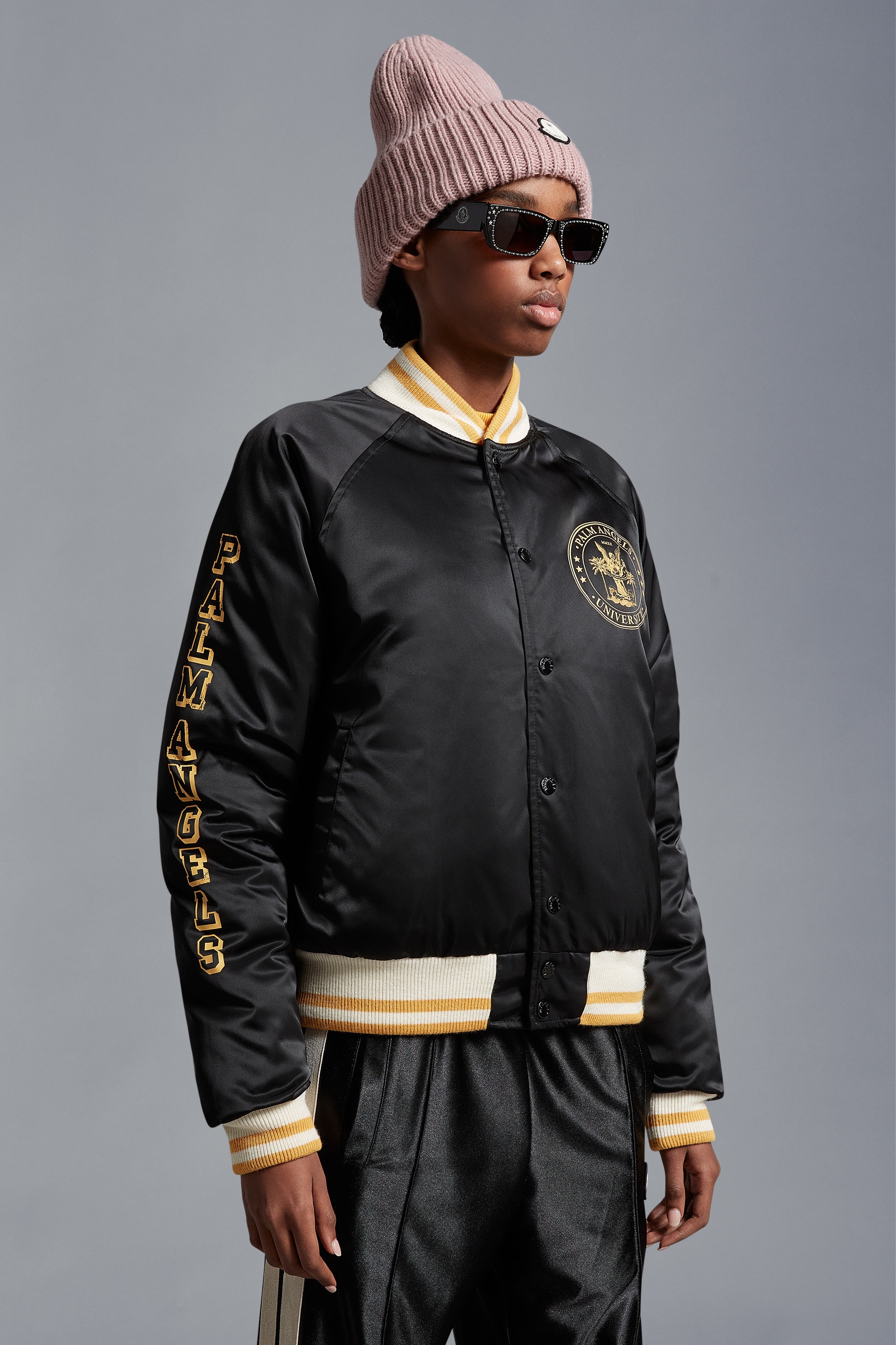 Moncler Bucyk Down Bomber Jacket | REVERSIBLE