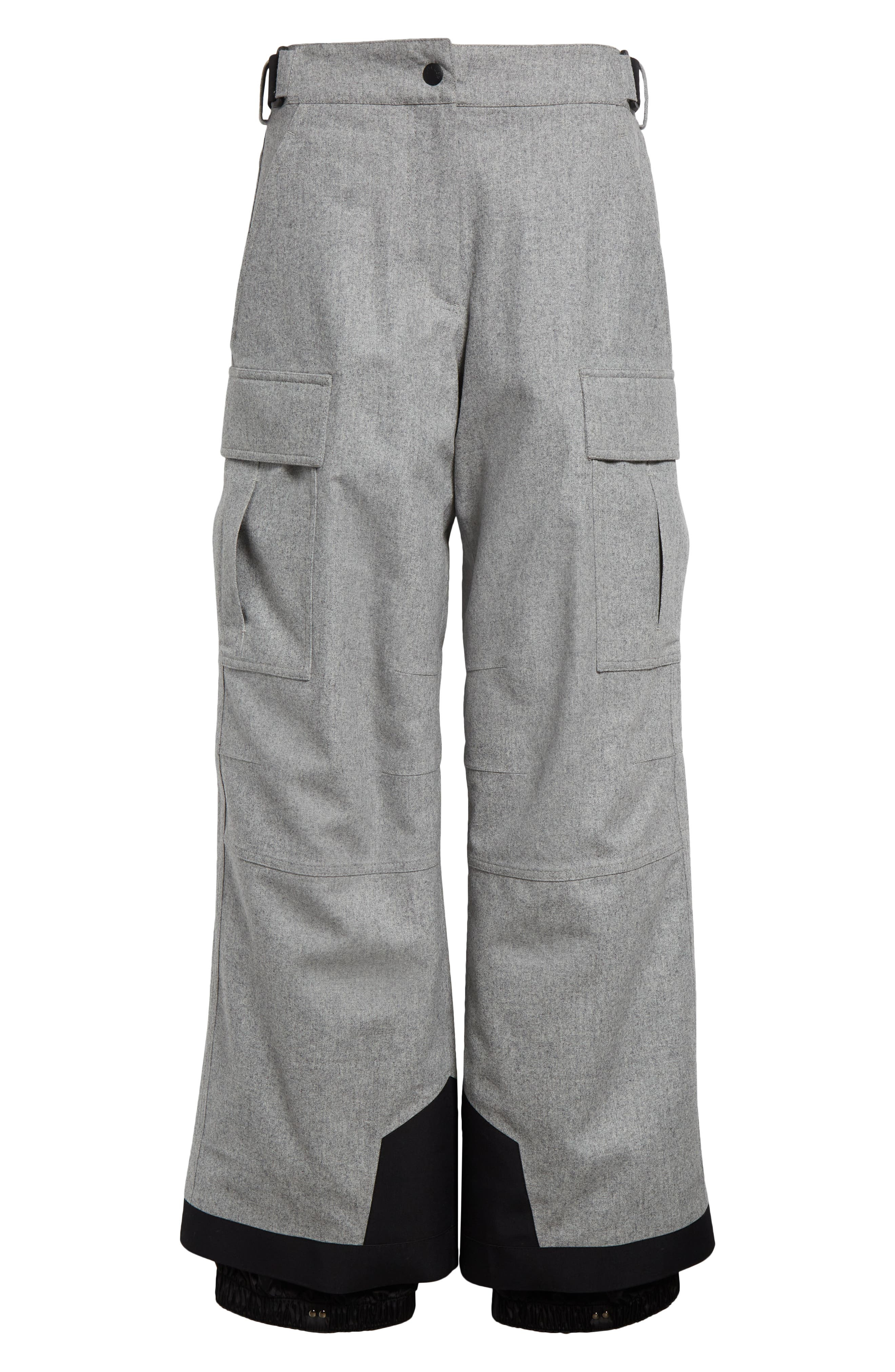 Moncler Grenoble Cargo Ski Trousers in Grey at Nordstrom - 6