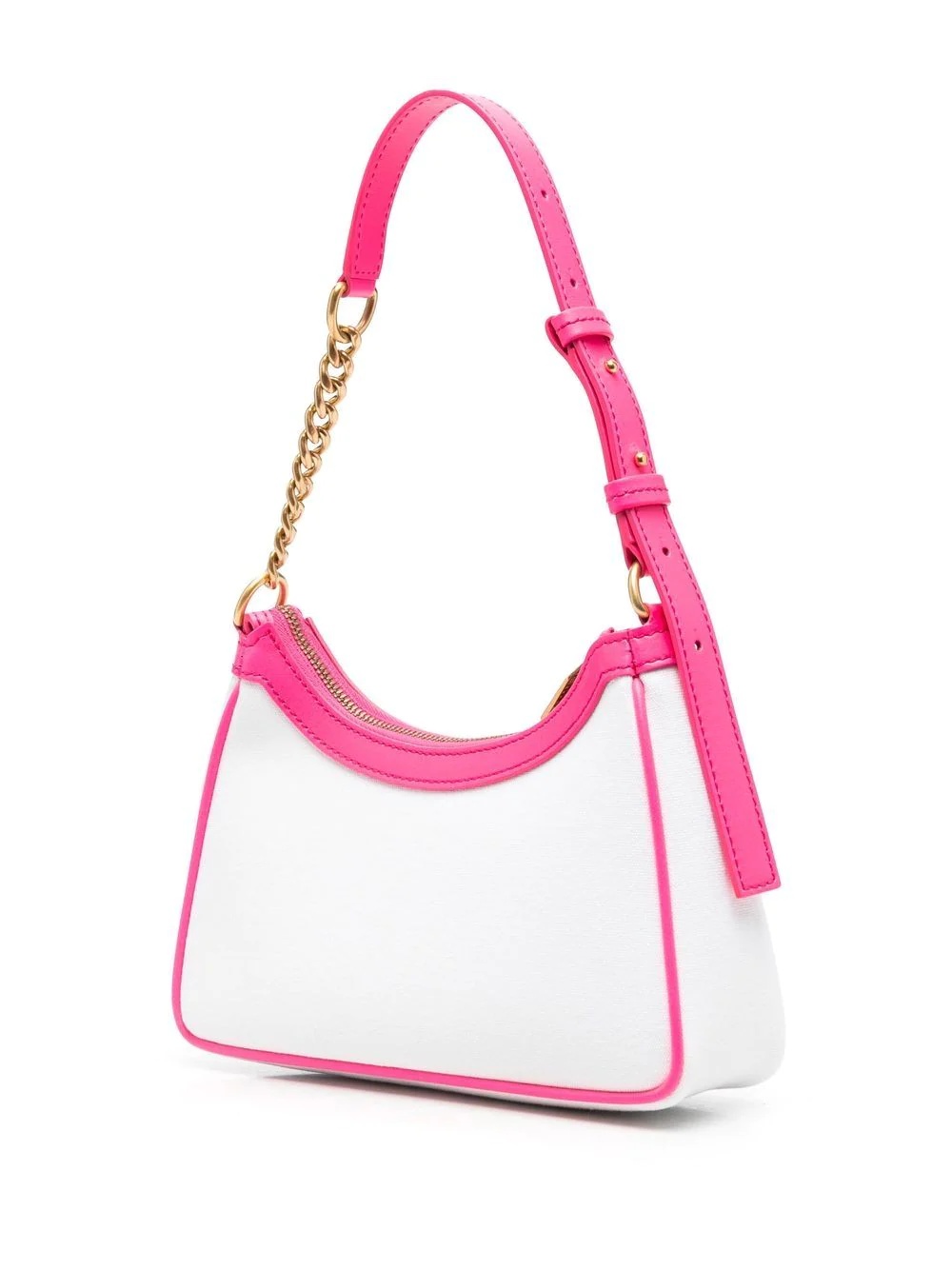 logo-print shoulder bag - 4